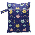Wasserdichte Wickeltasche Windeltasche Mama Baby Umstandstasche Waschbare Reißverschluss Windel-Organizer Trockenbeutel Reisetragetasche 30x40cm