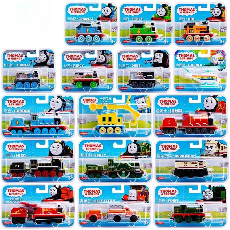 Auf Lager Thomas & Friends Trackmaster Zug Plüsch Along Jungen Spielzeug 1/43 Diecast Bruno Gordon Nia Hiro Kran Kana Diesel Modell Geschenk Hauptbild