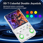 R36Ultra 4,0-Zoll Retro-Handheld-Spielkonsole 128 GB Tragbarer Videoplayer Open-Source-Linux-System zum Spielen