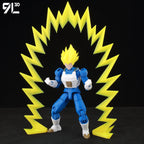 9L3D Gedruckte Dragon Ball Son Goku Vegeta Beerus Frieza Anime Lucky13 Dummy13 Titan13 Actionfiguren Mehrgelenkige Bewegliche Spielzeuge
