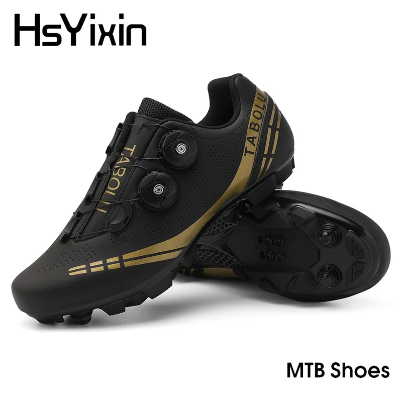 Fahrradschuhe aktualisiertes Modell MTB Fahrrad Herren Rennen Wettkampf selbstsichernd Speed Fahrrad Sportschuhe Damen Spd Cleats Radschuhe