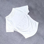 Df Impact Kurzarm-Top Damen Workout-Top Gym Crop Top Leichtes Yoga-Shirt Longline Sport-T-Shirt Fitness Activewear