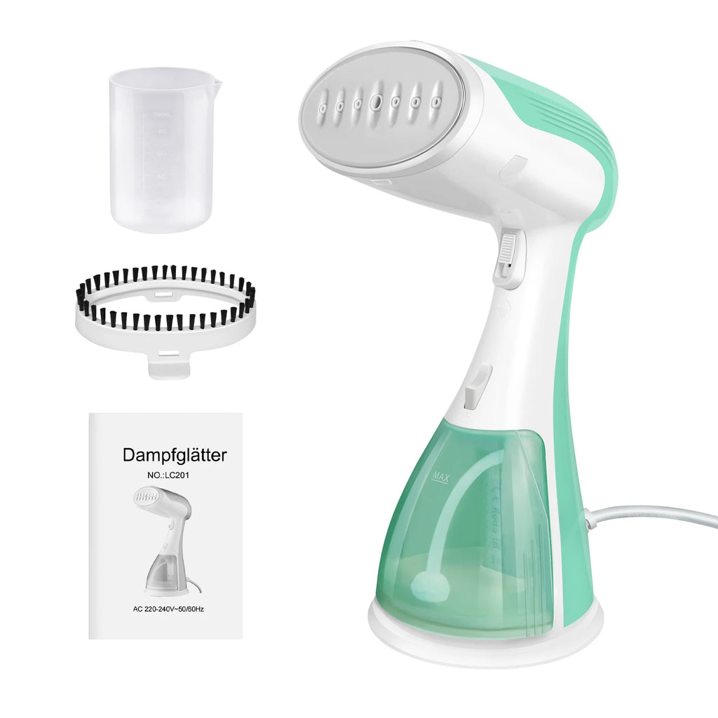 BRIEFNESS 2000W Handdampfer für Kleidung, 30s Aufheizzeit, Tragbarer Faltenentferner für Kleidung, Reise-/Heimgebrauch, Schnelles Dampfbügeleisen
