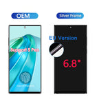 6,8 Zoll Super AMOLED für Samsung Galaxy S23 Ultra S918 LCD-Display Touchscreen Digitizer Baugruppe unterstützt Fingerabdruck und S-Pen