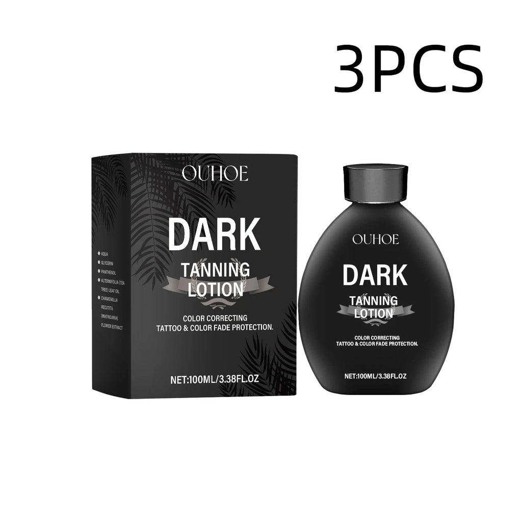Bräunungsbeschleuniger-Lotion Sommerbronzer Strand-Solarium-Bräunung Verbessert ungleichmäßigen Hautton Lang anhaltende feuchtigkeitsspendende Bräunungscreme