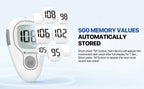 LinkSun Blutzuckermessgerät G-425-3 Glukometer ohne Codierung für Diabetestest 10/50/100 Teststreifen Lanzetten Medizinischer Blutzucker mg/mmol