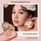 Flower Knows The Sweetie Bear Collection Satin geprägtes Rouge Langanhaltend Matt Aufhellend Natürlich aufhellende Gesichtskosmetik 5g