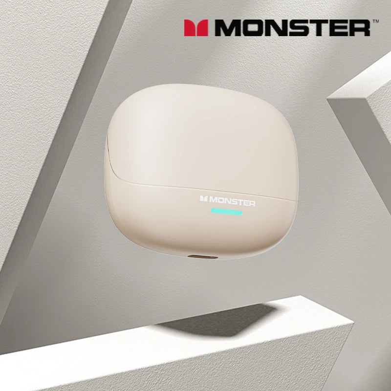 Monster MQT52 Bluetooth 5.4 Wireless Kopfhörer 24 Std. Akkulaufzeit Stereo-Kopfhörer Niedrige Latenz Gaming Dual-Modus Headset Geschenk