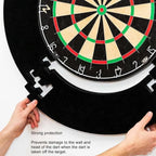 EVA Dartboard Surround Jigsaw Dart Board Protection Ring Leichtgewichtiger Wandschutzring für Dartscheiben Abnehmbarer Dartscheiben-Schutzring