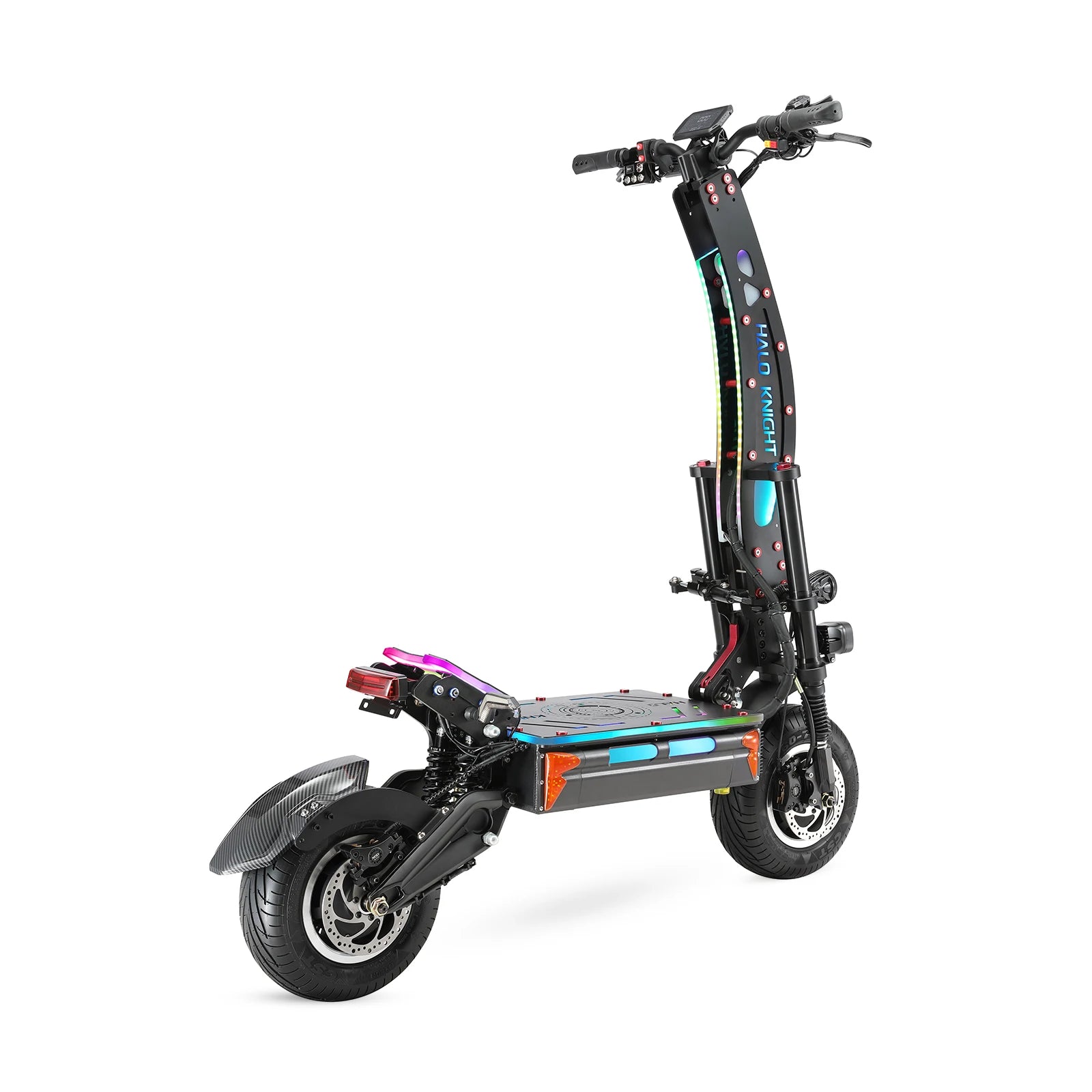 HALO KNIGHT T107Max 72V 8000W Elektroroller für Erwachsene, schnell, 120km/h, Leistungsstarker Doppelmotor, E-Scooter, Top E-Scooter