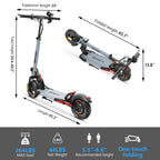 Polnisches Lager. Schnelle Lieferung E-Scooter iENYRID A1 Elektroroller für Erwachsene, leicht für tägliche Pendelfahrten, Dual Sho
