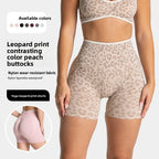 Schnelltrocknende, nahtlose Yoga-Shorts für Damen, hohe Taille, Po-liftend, Bauchkontrolle, Lauf- und Fitnesshose