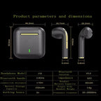 Xiaomi J18 TWS Kabellose Kopfhörer Geräuschunterdrückung Bluetooth 5.4 Kopfhörer Wasserdicht HIFI Stereo In-Ear Kopfhörer für Sport Musik
