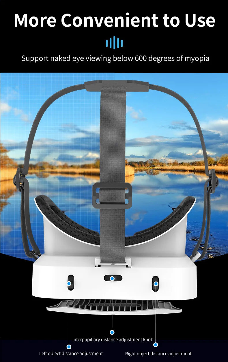Shinecon VR Brille 3D Headset Virtual Reality Gerät Helm Schutzbrille Linsen Mobile Smartphone Handy Realidade Viar VR