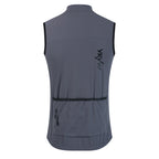 YKYWBIKE Herren Radsport Gelit Thermo-Fleece Fahrrad Windjacke Ärmellose Weste Winddicht Wasserdicht Radfahren