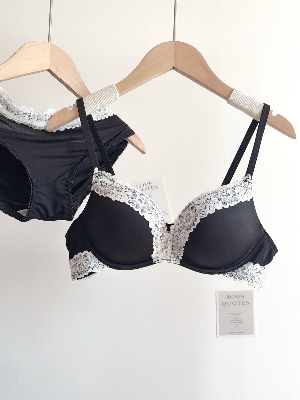 Sexy Leopard-Print-Dessous-Set für Damen, kabellos, unsichtbarer Push-Up für kleine Brüste, verstellbares A-bis-C-Körbchen, transparenter, reiner Spitzen-Look, S-XL