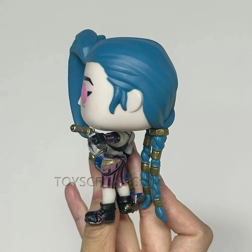 Games Arcane funkos Leagues Jinx #1602 Pops Legends Vinyl Actionfigur Spielzeug Geschenke für Kinder Sammlerpuppen