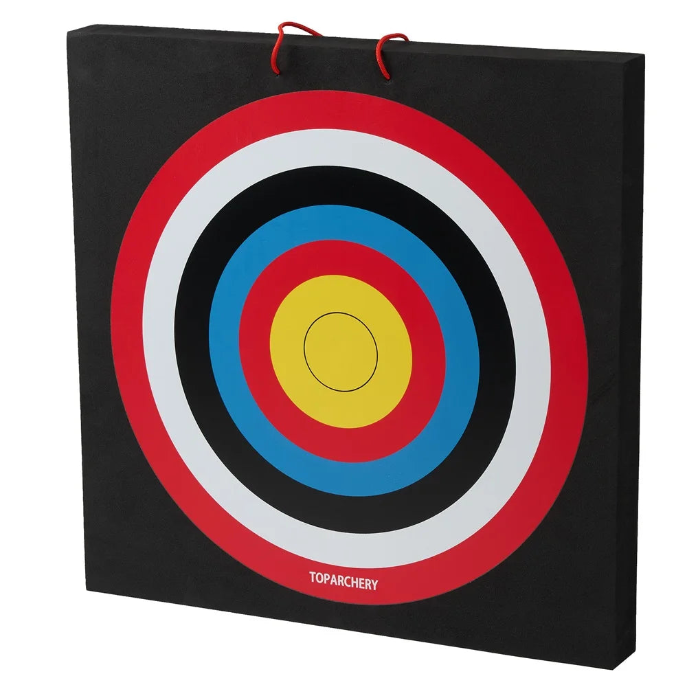 Toparchery 50x50x5cm EVA-Bogenschießscheibe – hochdichte, langlebige Schaumstoff-Schießscheibe für professionelles Jagdtrainingszubehör