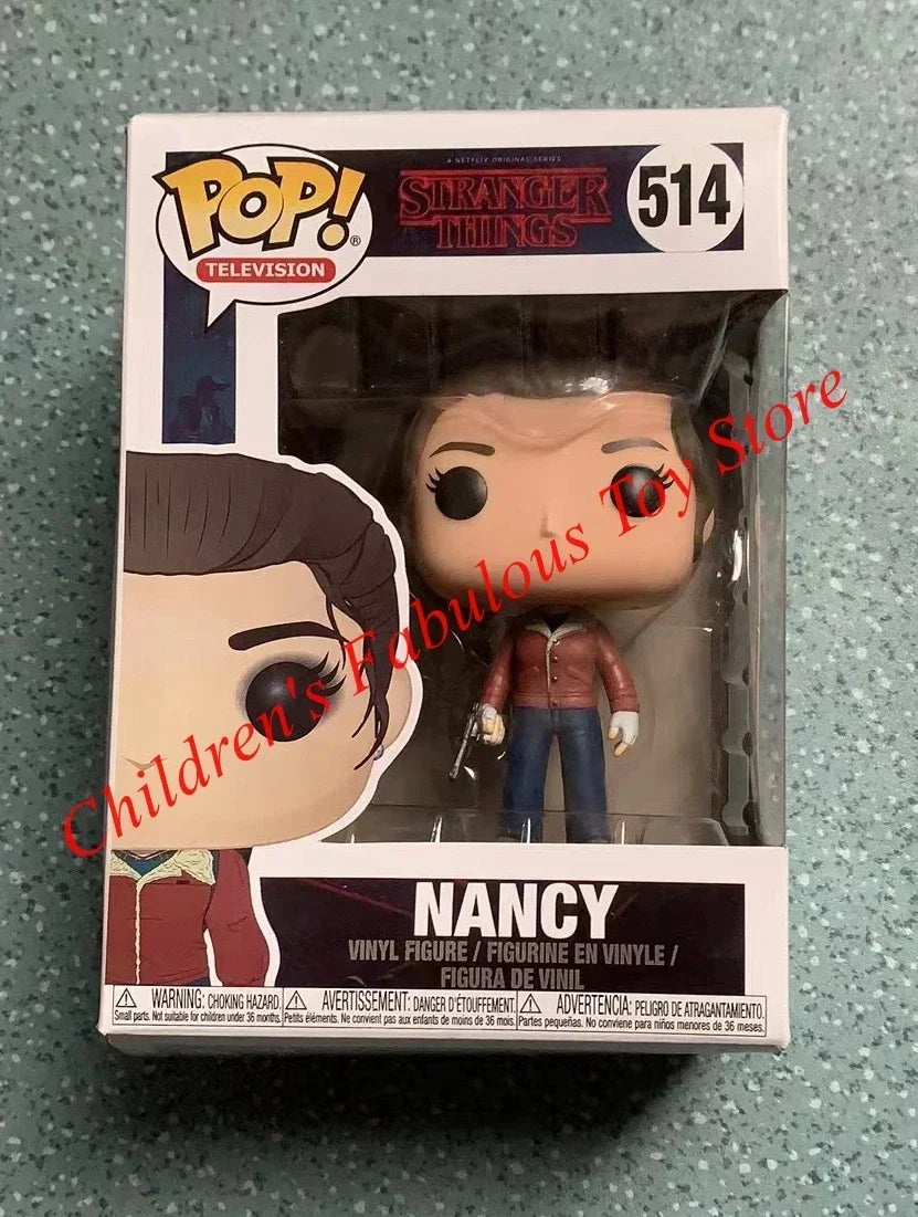 NEU!!! FUNKO POP Stranger Series #1462 Eddie #1250 Dustin Steve Robin Eleven Vinyl-Actionfiguren-Sammlermodelle für Geschenke