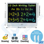 13/16 Zoll LCD Zeichentablett Schreibtafel Farbe Doodle Zähltafel Pädagogisches Spielzeug für 3-12 Jahre Kinder Geschenke