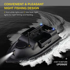 Modernes GPS-Futterboot mit 3 Köderbehältern, 12000mAh kabelloses Futterboot mit automatischer Rückkehrfunktion, verschiedene Stile