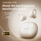 Sanag Z60S Ohrclip-Kopfhörer OWS HiFi-Sound Open-Ear-Ohrhörer Audífonos Bluetooth Kabellose Kopfhörer Flash-Sale Headset