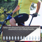 DAREVIE Radhose Seamless 4.0 Italien ELASTIC-INTERFACE Polster Radhose Diamond Beinabschluss Herren Trägerhose