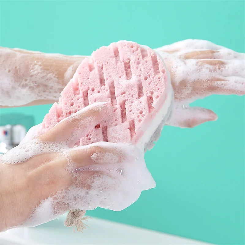 1-5PCS Weicher Duschschwammball Sanftes Peeling Massage Reinigungsbürste für die tägliche Körperpflege und zum Baden