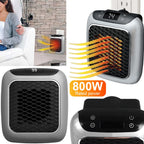 EU-Stecker Heizung Mini Elektrische Heizung Wärmer Wandmontierte PTC Keramik Heizlüfter Tragbarer Heizlüfter für Zuhause Büro Schlafzimmer