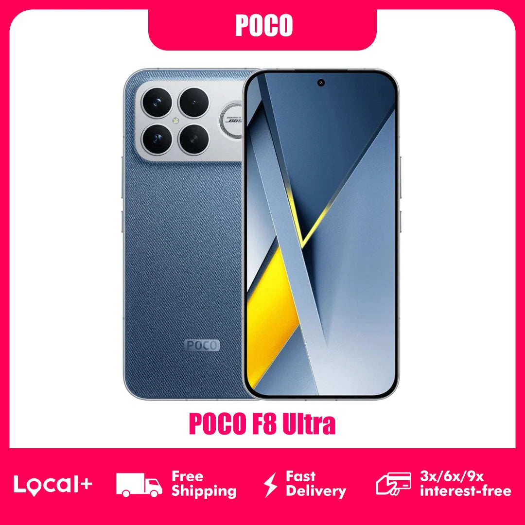POCO F8 Ultra 5G 12GB/256GB 16GB/512GB NFC Smartphone ohne Ladegerät Snapdragon 8 Elite 6500mAh Akku Hauptbild