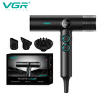 VGR Haartrockner Professioneller Haartrockner BLDC-Motor Haarstyling-Föhnmaschine 110000 U/min Negativ-Ionen Salon-Gebläse V-401
