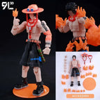 9L3D Gedruckte Anime One Piece Naruto Demon Slayer Dummy13 Lucky T13 Bewegliche Shapeshift Actionfiguren Mannequin Spielzeug Sammlerstücke