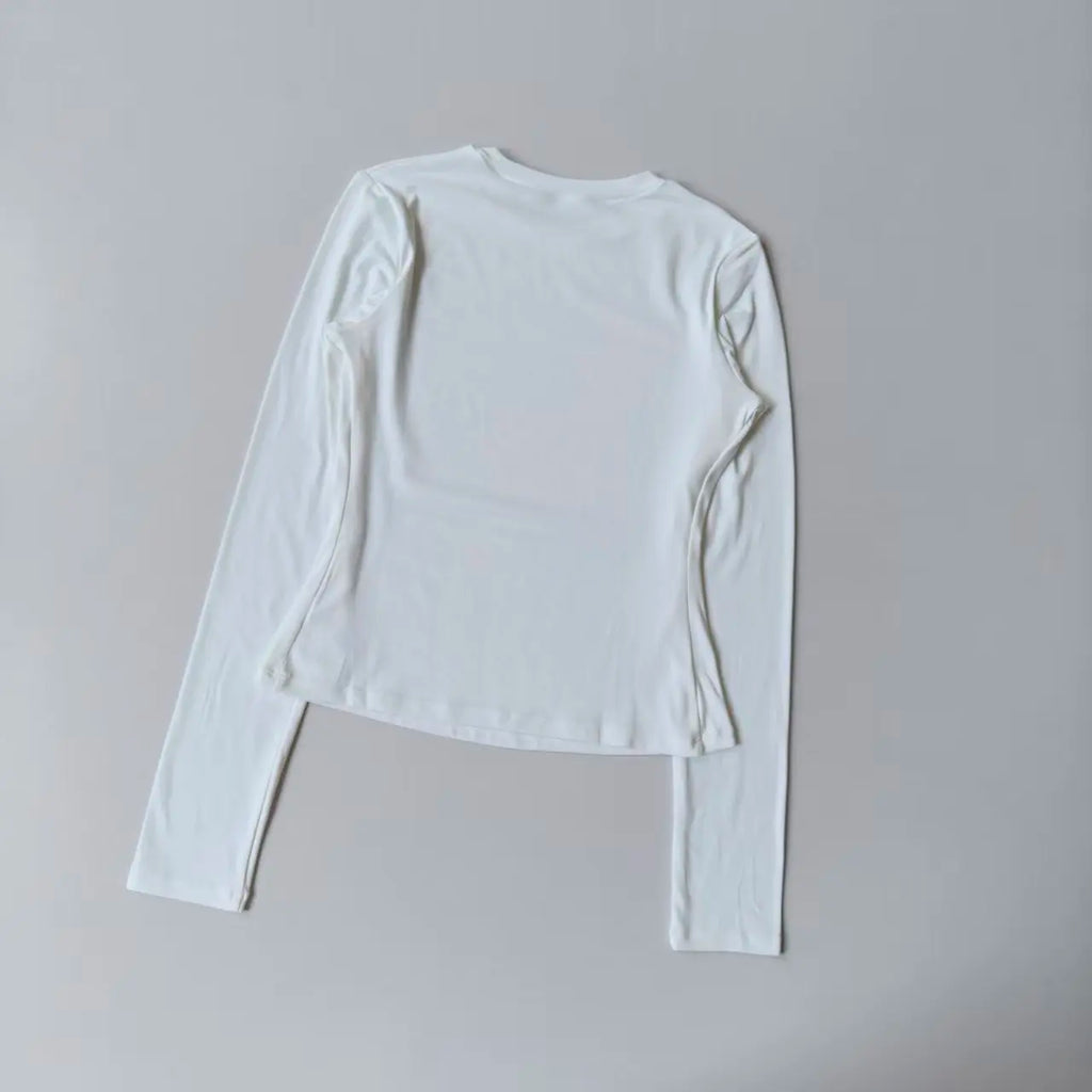 Nahtlose Sport-Langarmshirts Damen Lässiges Outdoor Top Gym Fitness Bekleidung T-Shirt Yoga Shirt Push Up Workout Kleidung Damen