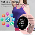 LIGE Wasserdichte Smartwatch für Damen, Echtzeit-Wettervorhersage, Herren-Uhren, Sport-Damen-Smartwatch für Damen, Android, iOS