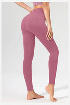 Pfirsich Lift Hüfte Hohe Taille Yogahose Damen Stretch Eng Trainingshose Laufen Sexy Fitnesshose