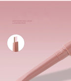 Doppelseitiger Lying Silkworm Stift 2-in-1 Highlighter Nude Unterlidkontur Aegyo-Sal Eyeliner Make-up-Stift mit Detailpinsel
