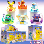 Pokémon Serie Blind Box Pikachu Mewtu Anime Figuren Ornamente Puppen Gardevoir Sylveon Modell Fans Desktop Auto Weihnachtsgeschenk