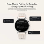 Globale Version OnePlus Watch Lite Smartwatch, 1,46 Zoll Display, 59g, 10 Tage zuverlässige Akkulaufzeit, Herzfrequenz, Blutsauerstoffüberwachung