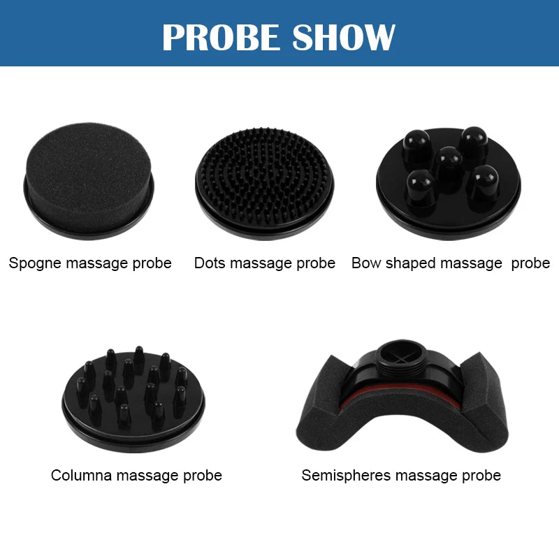 Massagekopf-Aufsätze für G5 Vibrationsmassage-Körperschlankheitsmaschine Schönheitssalon Heimgebrauch Körpermassage Gewichtsverlust G8 Werkzeug