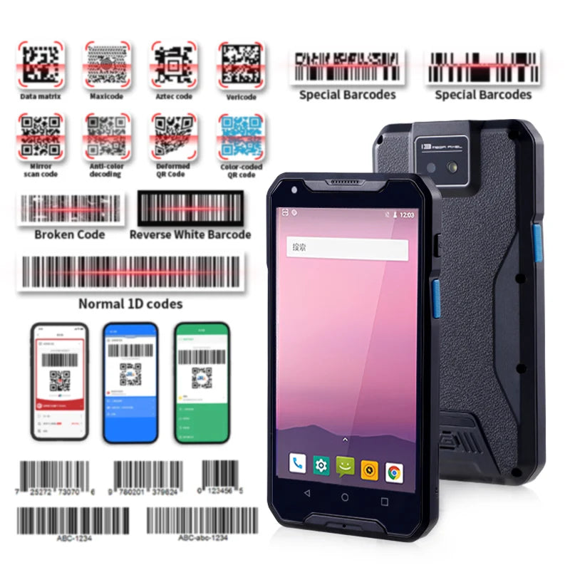 PDA927 Android 2D QR Code Leser Handheld-Terminal PDA Android Barcode-Scanner mit NFC RFID-Leser Medizingerät PDAs