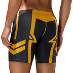 Herren Schnelltrocknende Boxer-Badehose mit Bundzug zum Surfen, für Strand, Sand, Thermische Badeshorts