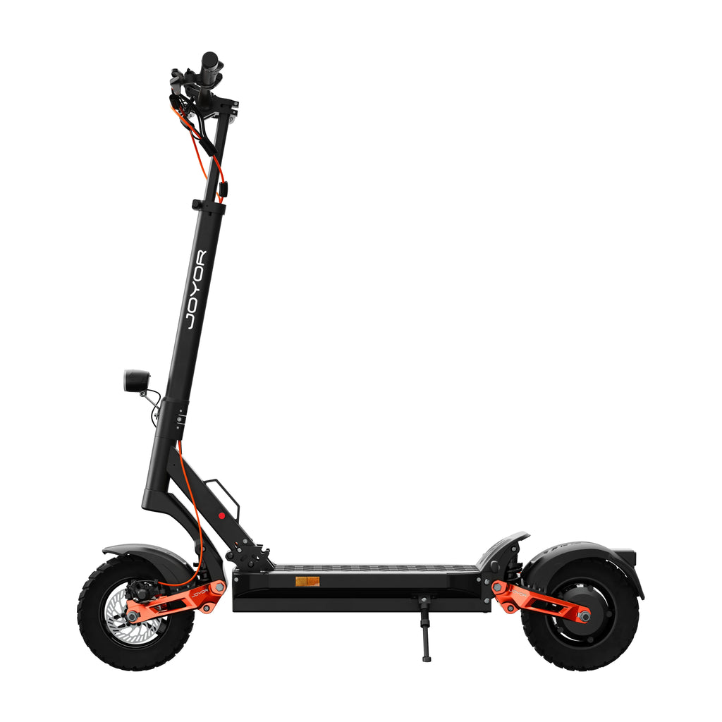 JOYOR T6E PRO ABE Erwachsenen-Elektroroller 500W Motor 48V26AH Akku E-Mountain Escooter 10" Offroad-Reifen Faltbarer E-Scooter