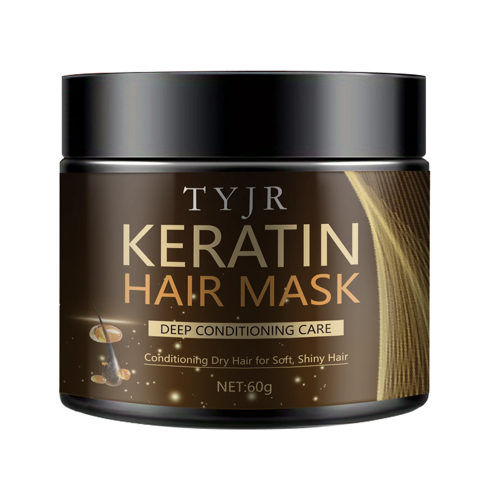 Magische Keratin-Haarmaske 5 Sekunden schnelle Reparatur geschädigtes krauses Haar weich glänzend glättend tief feuchtigkeitsspendende Haarpflege