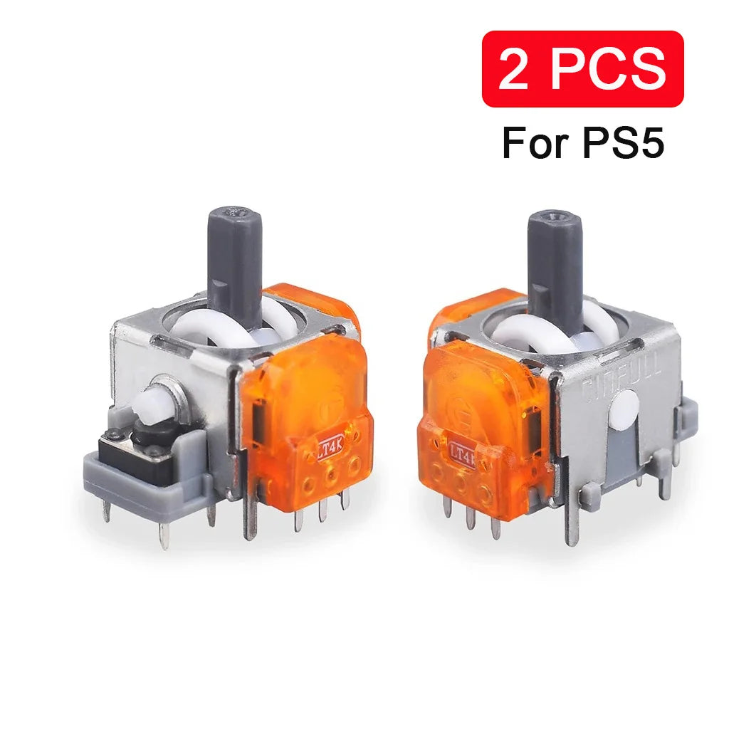 2/10 Stück Ersatz-TMR-Effekt-Joystick 3D-Analogstick für DualSense PS5 PS4 Controller für Xbox Series X/S Reparaturteile