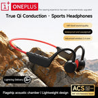 OnePlus Bluetooth Knochenschall-Kopfhörer Drahtlose offene Kopfhörer Freisprechfunktion Wasserdichte Sport-Kopfhörer mit Mikrofon