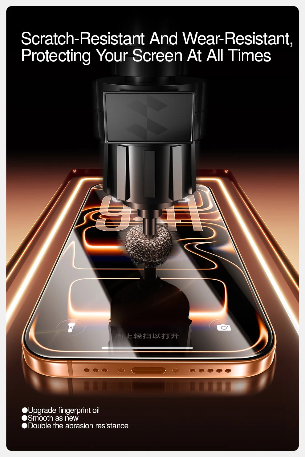 SmartDevil HD Panzerglasfolie für iPhone 17 ProMax Blickschutzfolie für iPhone 17Air 17Pro 16Pro 16 Anti-Fingerabdruck