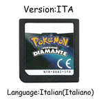 Pokemon Serie DS Spielmodul Videospielkonsole Karte HeartGold SoulSilver Diamond Platinum Pearl Mehrsprachig für NDS 3DS