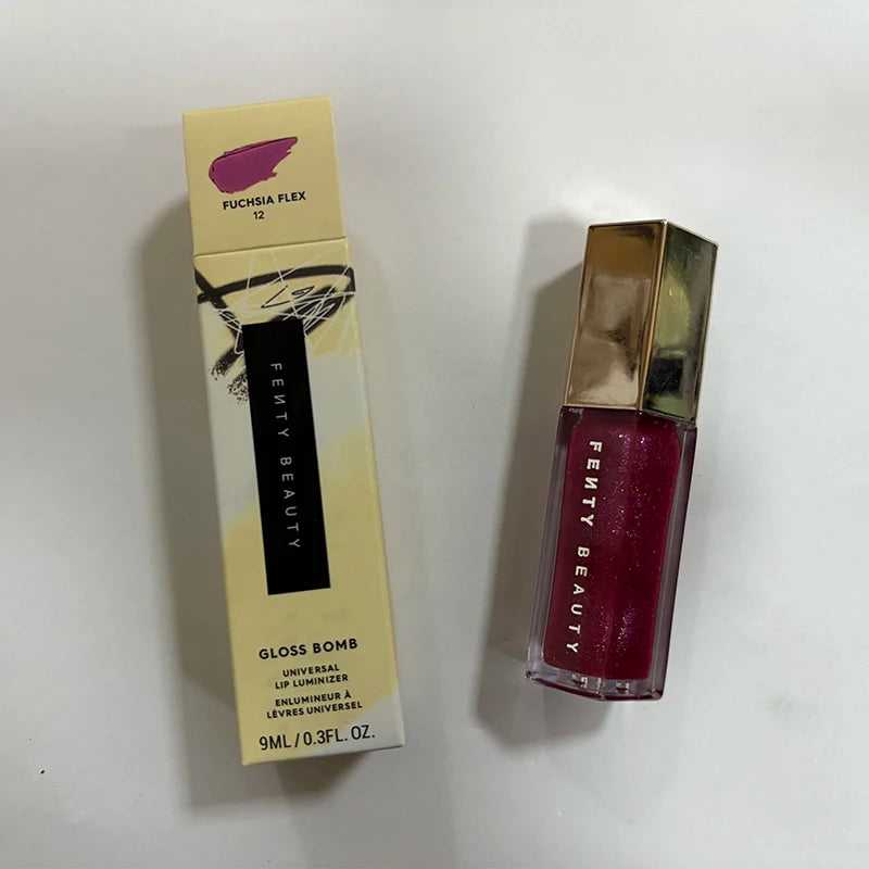 Fenty Beauty Gloss Lip Glaze Mehrfarbig Feucht Glänzend Glitzer Lippenfüller Make-up Anfänger Flüssiger Lippenstift Make-up Kosmetik