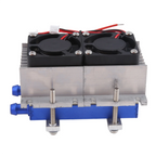 A78E-144W Thermoelectric Peltier Refrigeration Cooler 12V Semiconductor Air Conditioner Cooling System DIY Kit