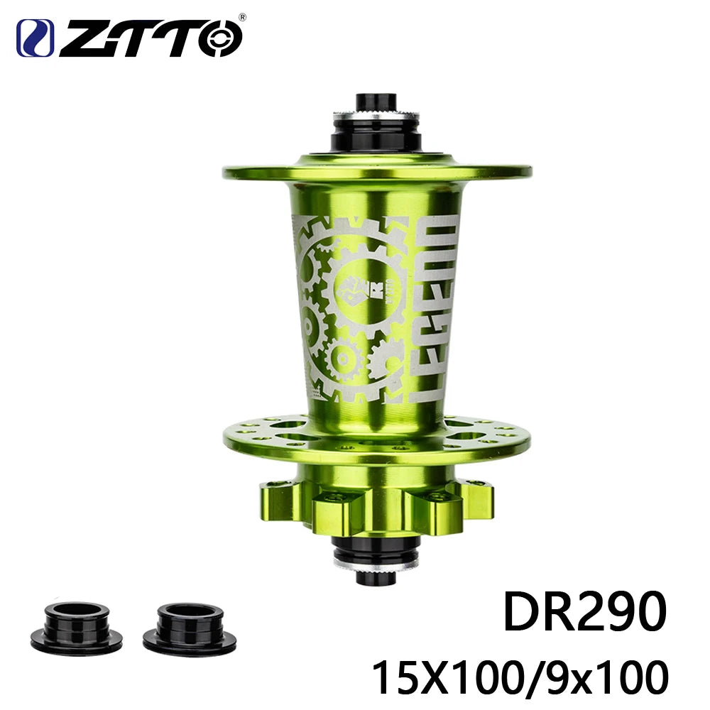 ZTTO MTB 32 Loch Scheibenbremsnabe Vorderradnabe 6-Loch Boost Nabe 15x110 Steckachse 15x100 32H Maza 9x100 QR gedichtete Lager